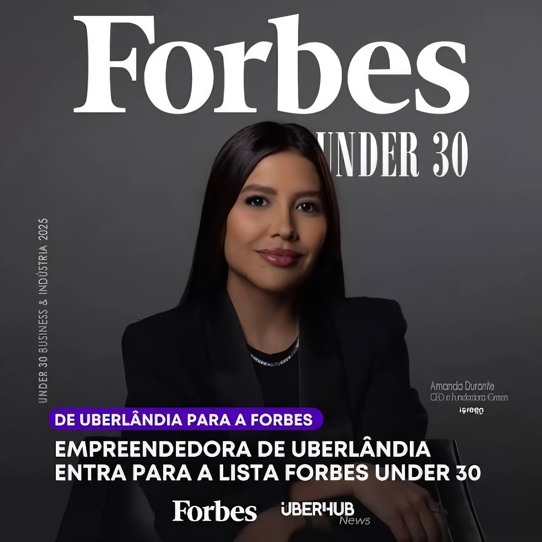 Publicação da Forbes relacionada à liderança da iGreen